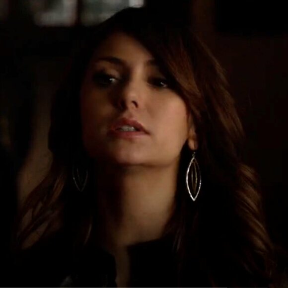 Lucky Brand Silver & Gold Tone Double Oblong Hoop Earrings ASO Katherine Pierce - Picture 8 of 9